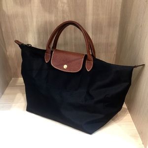 Longchamp Le Pliage Medium Black NWOT